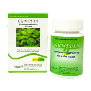 Gymedia 250mg (60 viên) - Giúp ổn định đường huyết, giảm cholesterol và lipid máu
