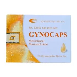Gynocaps (Hộp 2 vỉ x 5 viên) - Điều trị bệnh nấm Candida âm đạo