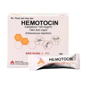 Hemotocin 100mcg/1ml - Điều trị xuất huyết hậu sản và ngăn ngừa mất trương lực cơ