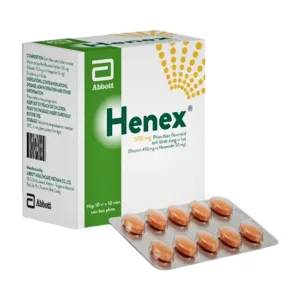 Henex 500mg - Điều trị suy tĩnh mạch - mạch bạch huyết, cơn trĩ cấp