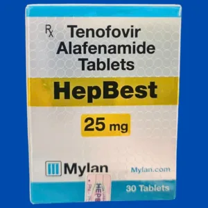 Hepbest 25mg Tenofovir alafenamide - Điều trị nhiễm virus viêm gan B mạn tính