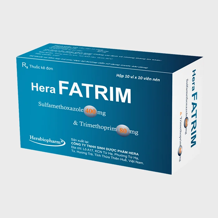 Hera Fatrim 400mg/80mg - Điều trị nhiễm khuẩn