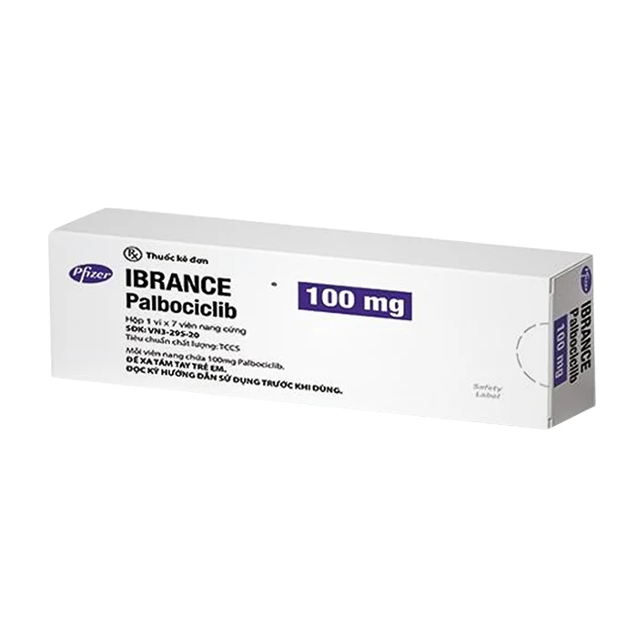 Ibrance 100mg - Cản trở sự phát triển, lan rộng các tế bào ung thư