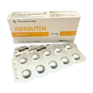 Infabuten 20mg (Bilastin) - Điều trị viêm mũi dị ứng, mày đay