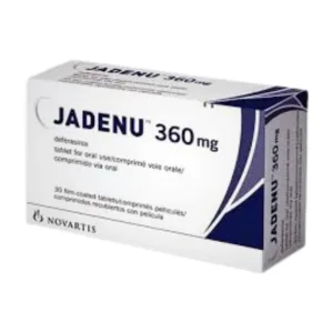 Jadenu 360mg - Điều trị quá tải sắt mạn tính do truyền máu thường xuyên