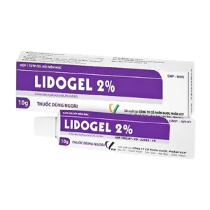 Lidogel 2% 10g-Lidocaine gây tê tại chỗ