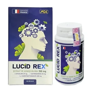 LUCID REX (hộp 1 lọ 30 viên) - Viên uống bổ não