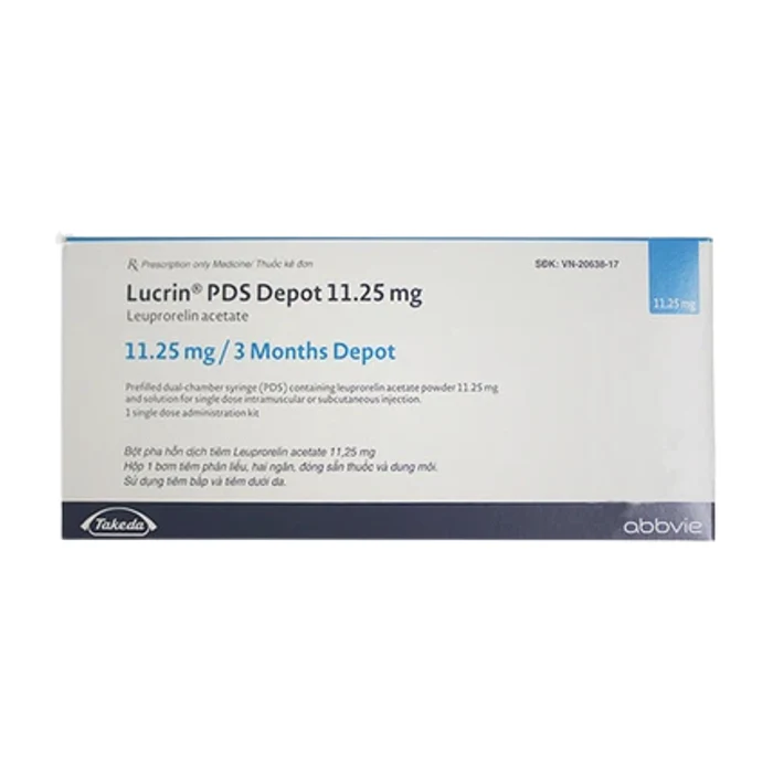 Lucrin PDS Depot 11.25mg - Điều trị ung thư tuyến tiền liệt, lạc nội mạc tử cung