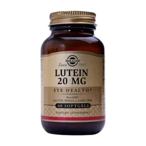 Solgar Lutein 20mg (Lọ 60 Viên) - Viên uống dưỡng mắt