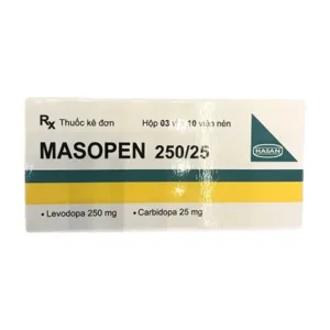 Masopen 250/25 (Levodopa) - Điều trị triệu chứng bệnh parkinson