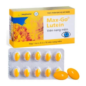 Max-Go Lutein (Hộp 3 vỉ x 10 viên) - Hỗ trợ tăng cường thị lực