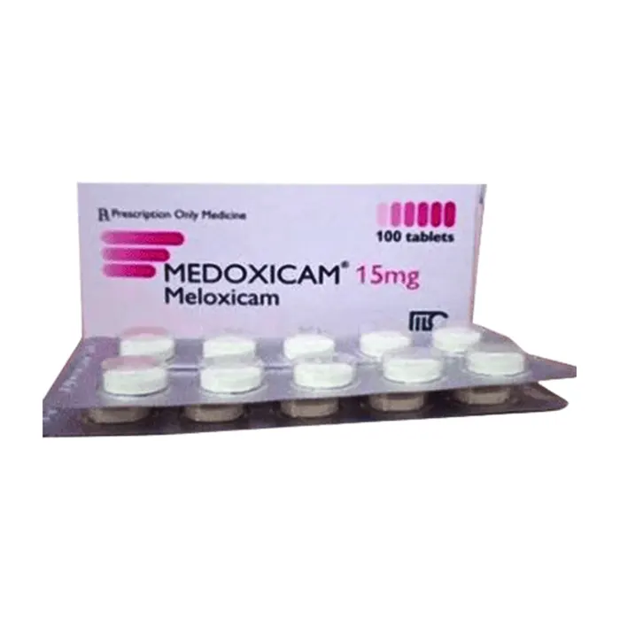 Medoxicam 15mg Medochemie (Hộp 10 vỉ x 10 viên) - Điều trị viêm đau xương khớp