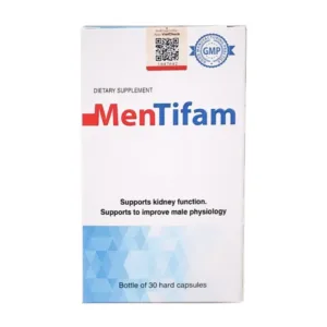 Mentifam (Hộp 1 lọ 30 viên) - Hỗ trợ chức năng thận, giúp làm giảm nguy cơ mãn dục sớm
