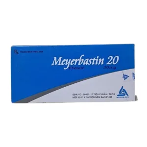 Meyerbastin 20 Meyer-BPC (10 vỉ x 10 viên) - Điều trị viêm mũi dị ứng, mày đay
