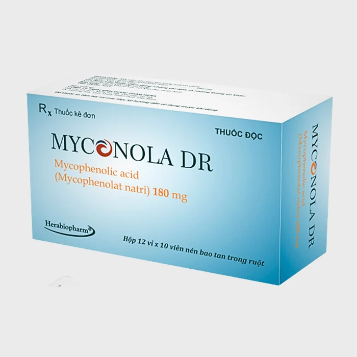 Myconola DR 180mg - Điều trị bệnh thận