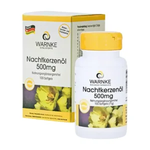 Tinh Dầu Hoa Anh Thảo Warnke Nachtkerzenol 500mg (100 viên) - Cân bằng nội tiết tố nữ