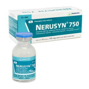 Nerusyn 750 (hộp 10 lọ) - Điều trị các bệnh nhiễm khuẩn