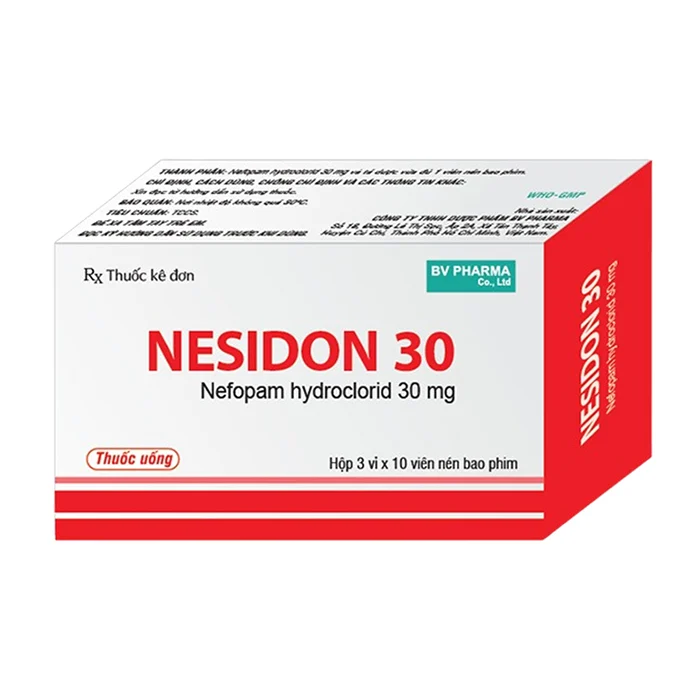 Nesidon 30 (3 vỉ x 10 viên) - Giảm đau trong các trường hợp đau cấp tính và mạn tính