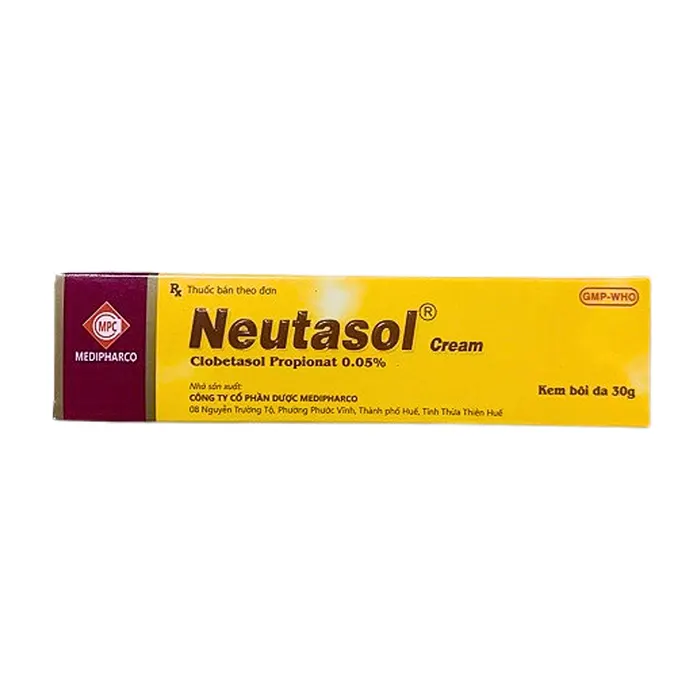 Neutasol (30g) - Điều trị chàm, liken, vảy nến, lupus ban đỏ