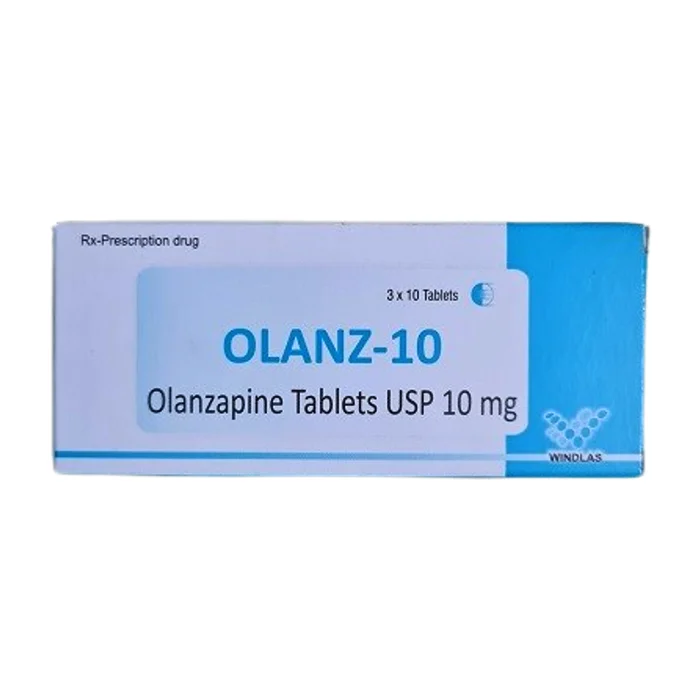 Olanz 10mg (3 vỉ x 10 viên) - Điều trị tâm thần phân liệt
