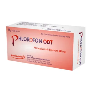 Phlorofon ODT 80mg - Điều trị triệu chứng đau liên quan đến rối loạn chức năng đường tiêu hóa, đường mật