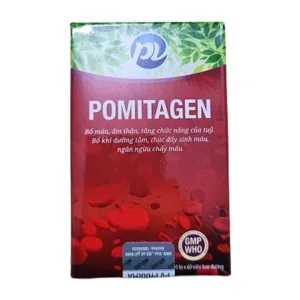 Pomitagen (60 viên) - Hỗ trợ điều trị thiếu máu, suy tủy, giảm tiểu cầu