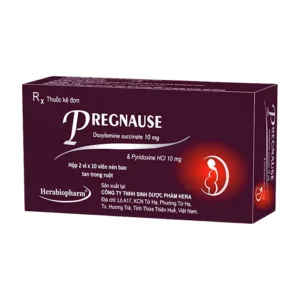 Pregnause (2 vỉ x 10 viên) - Điều trị triệu chứng buồn nôn, nôn của phụ nữ khi mang thai