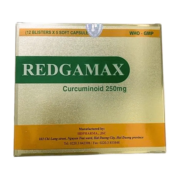 Redgamax (12 vỉ x 5 viên) - Điều trị viêm loét dạ dày
