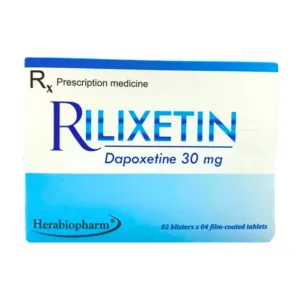 Rilixetin – dapoxetine 30mg (2 vỉ x 4 viên) - Điều trị xuất tinh sớm