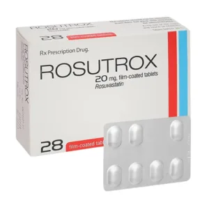 Rosutrox 20mg (4 vỉ x 7 viên) - Điều trị tăng cholesterol trong máu