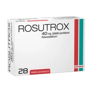 Rosutrox 40mg (4 vỉ x 7 viên) - Điều trị tăng cholesterol trong máu