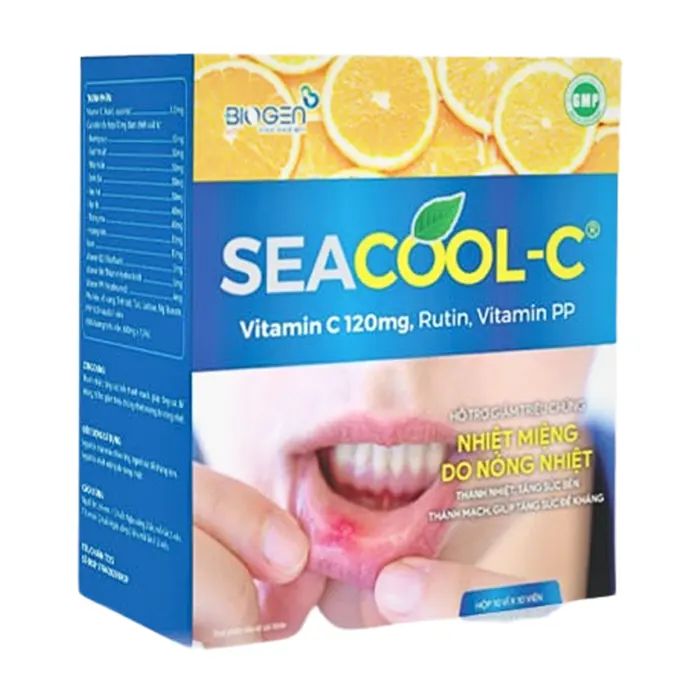 Lafon Seacool-C (50 viên) - Viên uống thanh nhiệt