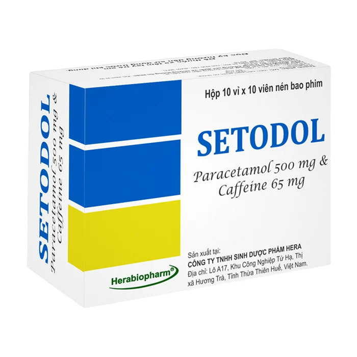 Setodol (10 vỉ x 10 viên)