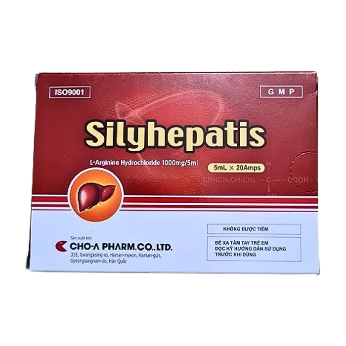 Siro Silyhepatis (2 vỉ x 10 ống x 5ml) - Điều trị duy trì tăng amoniac máu