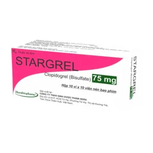 Stargrel 75mg (10 vỉ x 10 viên) - Dự phòng sự hình thành cục máu đông