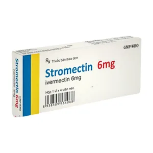 Stromectin 6mg Usarich Pharm (4 viên) - Điều trị các bệnh giun