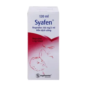 Syafen 100mg/5ml (chai 120ml) - Hỗn dịch uống giảm đau, hạ sốt