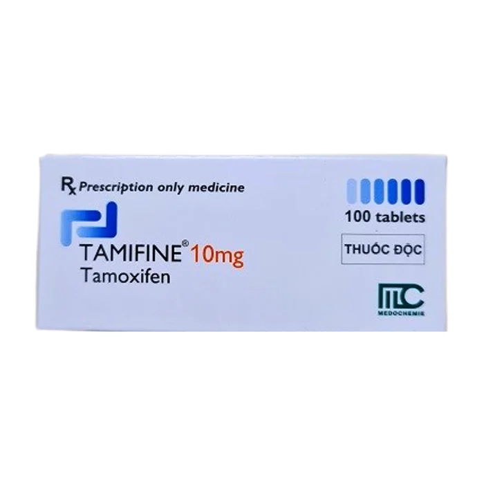 Tamifine 20mg (10 vỉ x 10 viên) - Điều trị ung thư vú và vô sinh ở phụ nữ