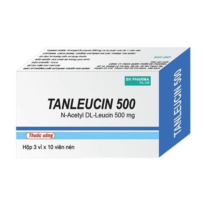 Tanleucin 150 (3 vỉ x 10 viên) - Điều trị cơn chóng mặt