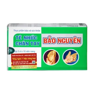 Viên uống Tê Nhức Chân Tay Bảo Nguyên (3 vỉ x 10 viên) - Tăng cường lưu thông khí huyết