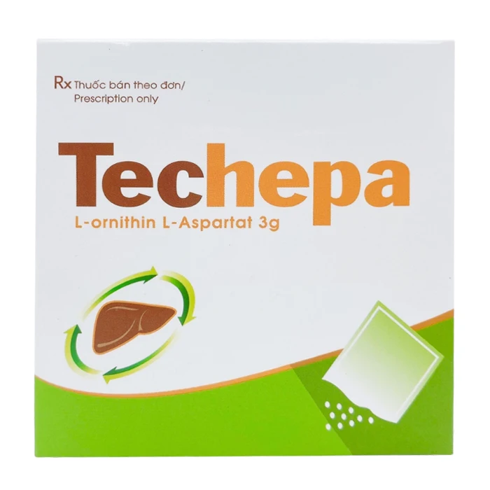 Techepa Hataphar (14 gói) - Điều trị rối loạn chức năng gan, bệnh gan cấp