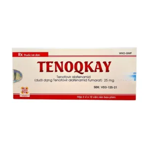 Tenoqkay 25mg Tenofovir - Điều trị bệnh viêm gan siêu vi B mạn tính