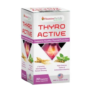 Thyro Active (Hộp 1 lọ 30 viên) – Hỗ trợ sức khỏe tuyến giáp