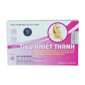 Tiêu Khiết Thanh Á Âu (3 vỉ x 10 viên) - Hỗ trợ thanh nhiệt giải độc cho cơ thể
