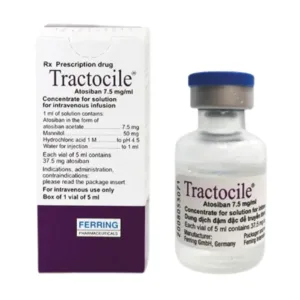 Tractocile (Hộp 1 lọ 5ml) - Dùng để trì hoãn việc sinh non xảy ra ở phụ nữ mang thai