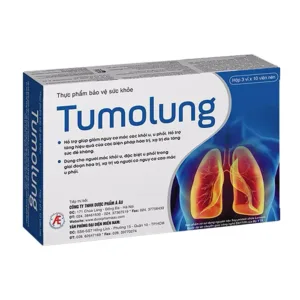 Tumolung Á Âu (3 vỉ x 10 viên) - Hỗ trợ giúp giảm nguy cơ mắc các khối u