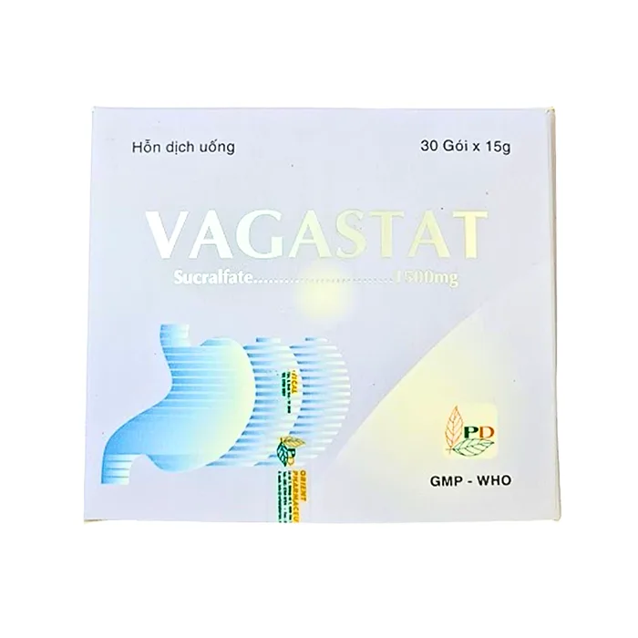 Vagastat 1500mg (Hộp 50 gói) - Điều trị và phòng ngừa tái phát viêm loét dạ dày tá tràng