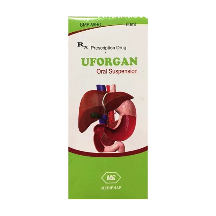 Uforgan 60ml (Hộp 01 chai x 60ml) - Điều trị sỏi túi mật cholesterol