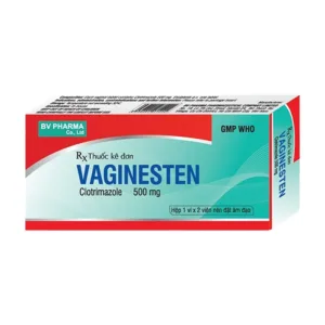 Vaginesten 500mg Clotrimazole - Điều trị viêm âm đạo do nấm Candida