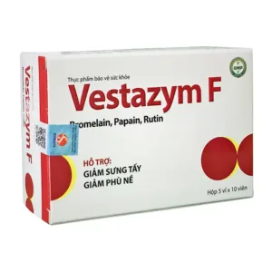 Vestazym F - Hỗ trợ giảm sưng tấy, phù nề tổn thương mô mềm